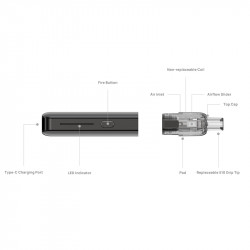 Kit Pod Fanssy 2000mAh - Aspire