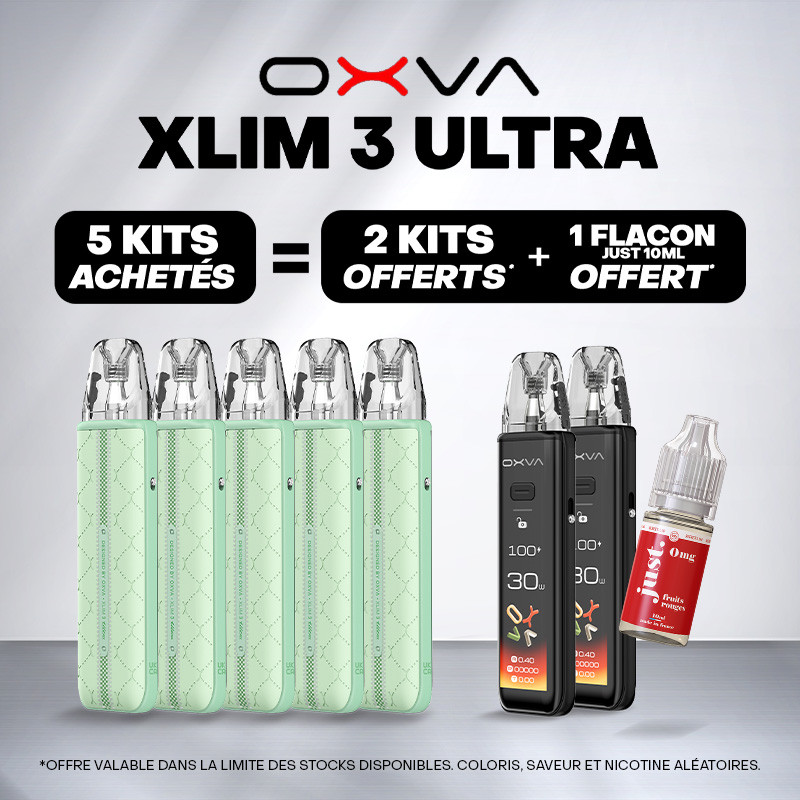 Pack Offre - Kit Pod XLIM 3 Ultra 1500mAh - OXVA 5+2+1
