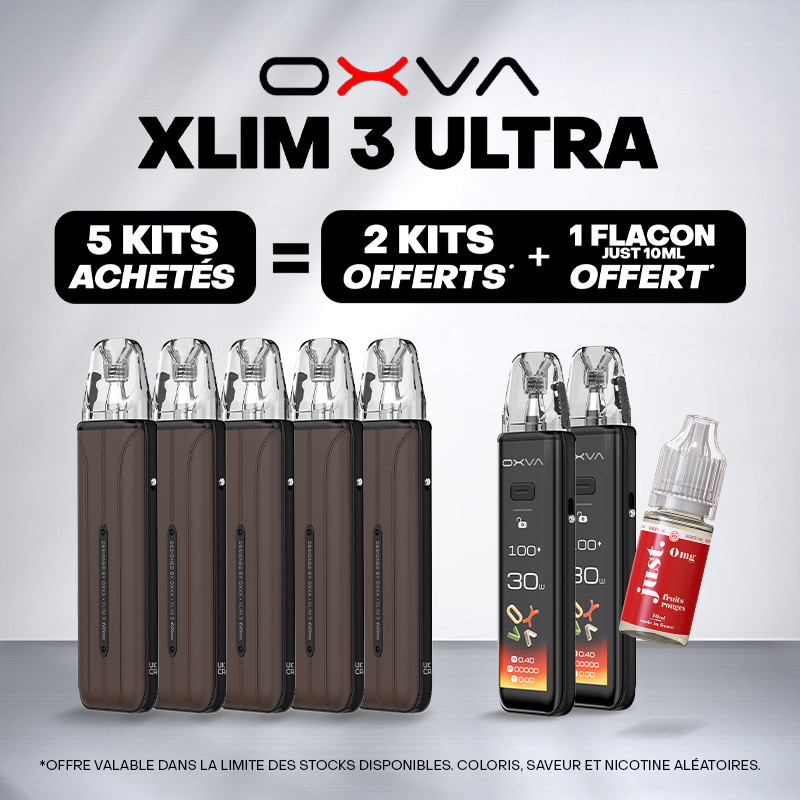 Pack Offre - Kit Pod XLIM 3 Ultra 1500mAh - OXVA 5+2+1