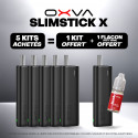 Pack Offre - Kit Pod SlimStick X 1400mAh - OXVA 5+1+1