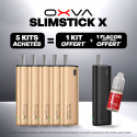 Pack Offre - Kit Pod SlimStick X 1400mAh - OXVA 5+1+1