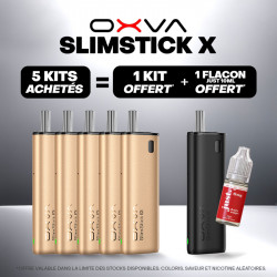 Pack Offre - Kit Pod SlimStick X 1400mAh - OXVA 5+1+1