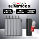 Pack Offre - Kit Pod SlimStick X 1400mAh - OXVA 5+1+1