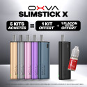 Pack Offre - Kit Pod SlimStick X 1400mAh - OXVA 5+1+1