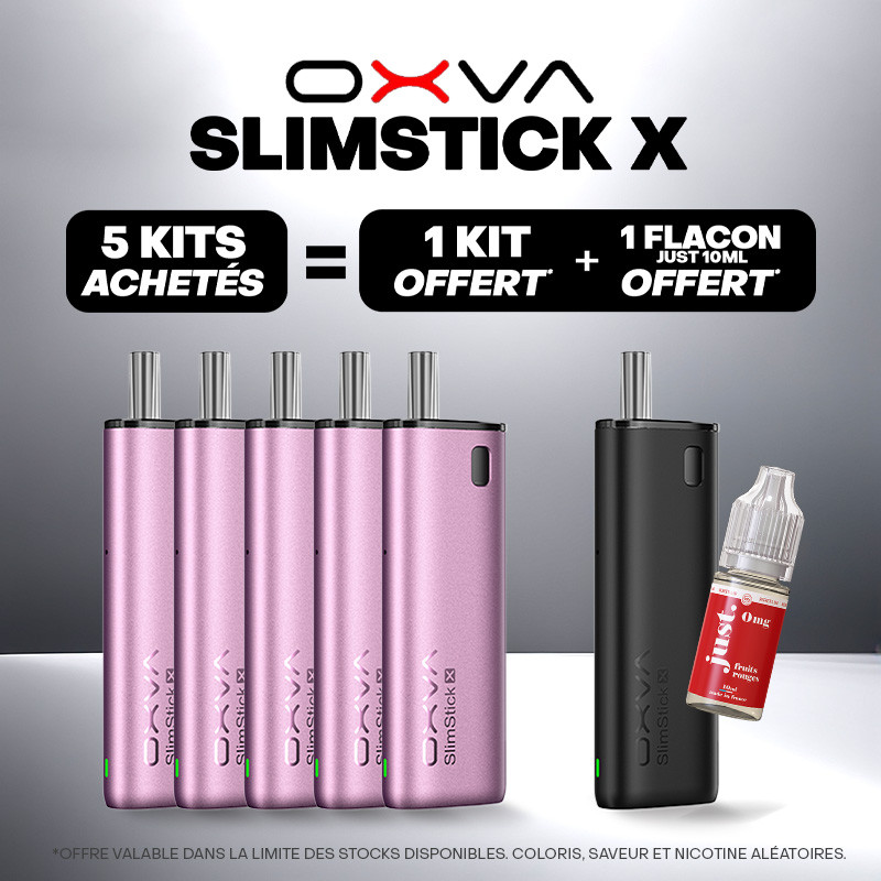 Pack Offre - Kit Pod SlimStick X 1400mAh - OXVA 5+1+1