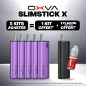 Pack Offre - Kit Pod SlimStick X 1400mAh - OXVA 5+1+1