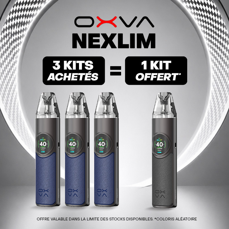 Pack Offre - Kit Pod NeXLIM 1500mAh - OXVA - 3+1