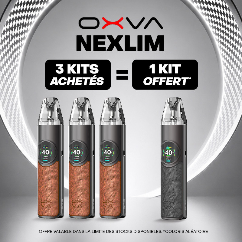 Pack Offre - Kit Pod NeXLIM 1500mAh - OXVA - 3+1