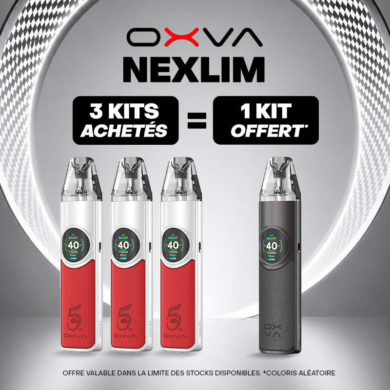 Pack Offre - Kit Pod NeXLIM 1500mAh - OXVA - 3+1