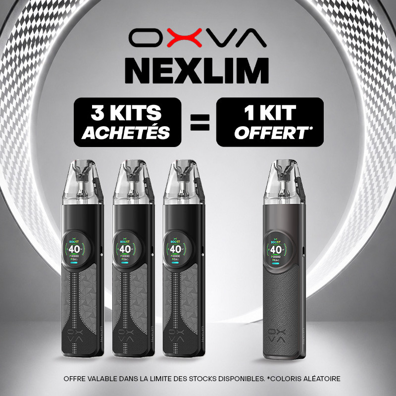 Pack Offre - Kit Pod NeXLIM 1500mAh - OXVA - 3+1