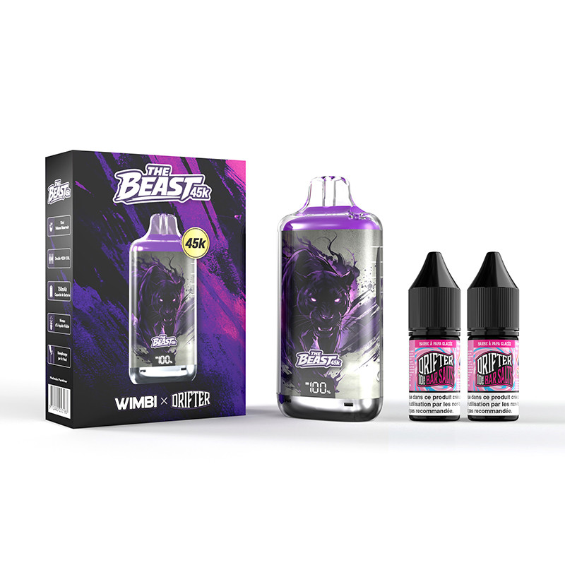 Puff The Beast 45K Nebula Panther 750mAh 20ml - Wimbi x Drifter