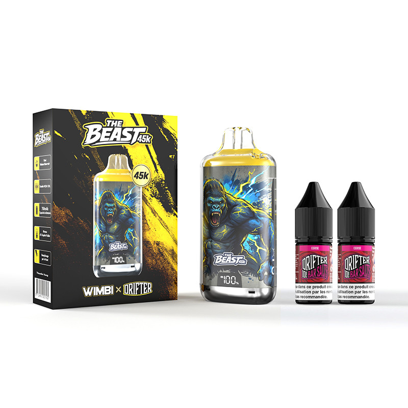 Puff The Beast 45K Thunder Kong 750mAh 20ml - Wimbi x Drifter
