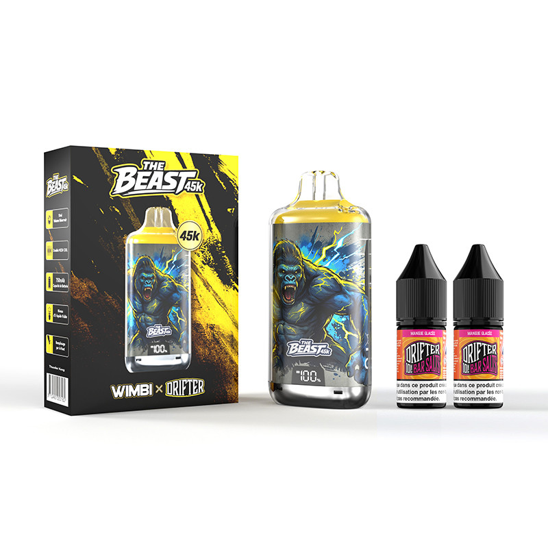 Puff The Beast 45K Thunder Kong 750mAh 20ml - Wimbi x Drifter