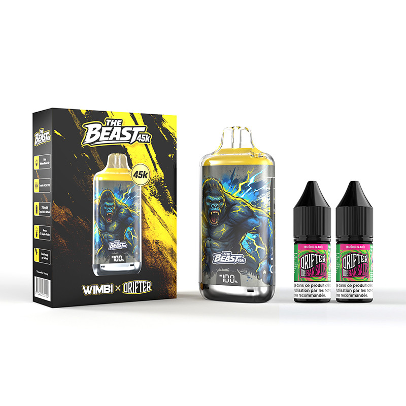 Puff The Beast 45K Thunder Kong 750mAh 20ml - Wimbi x Drifter