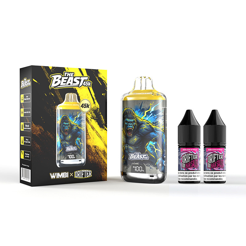 Puff The Beast 45K Thunder Kong 750mAh 20ml - Wimbi x Drifter