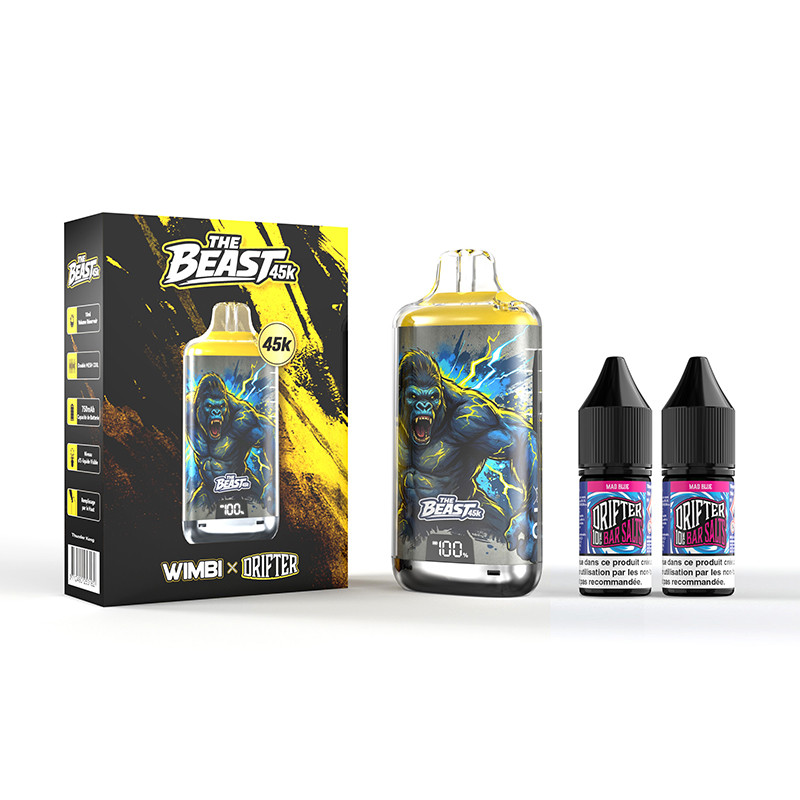 Puff The Beast 45K Thunder Kong 750mAh 20ml - Wimbi x Drifter