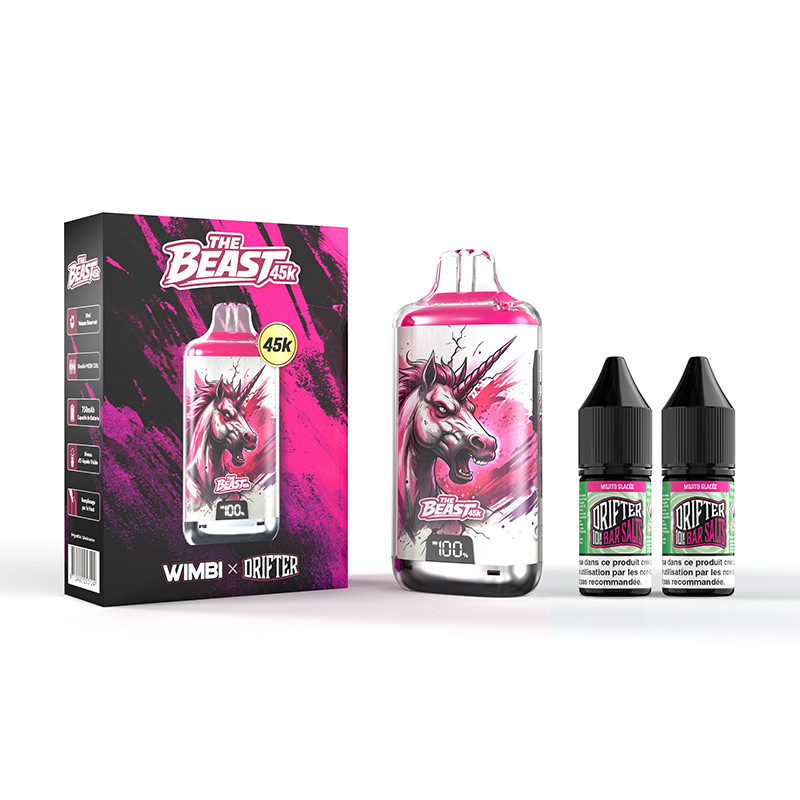 Puff The Beast 45K Mystic Unicorn 750mAh 20ml - Wimbi x Drifter