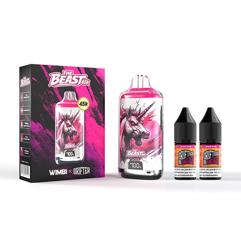 Puff The Beast 45K Mystic Unicorn 750mAh 20ml - Wimbi x Drifter