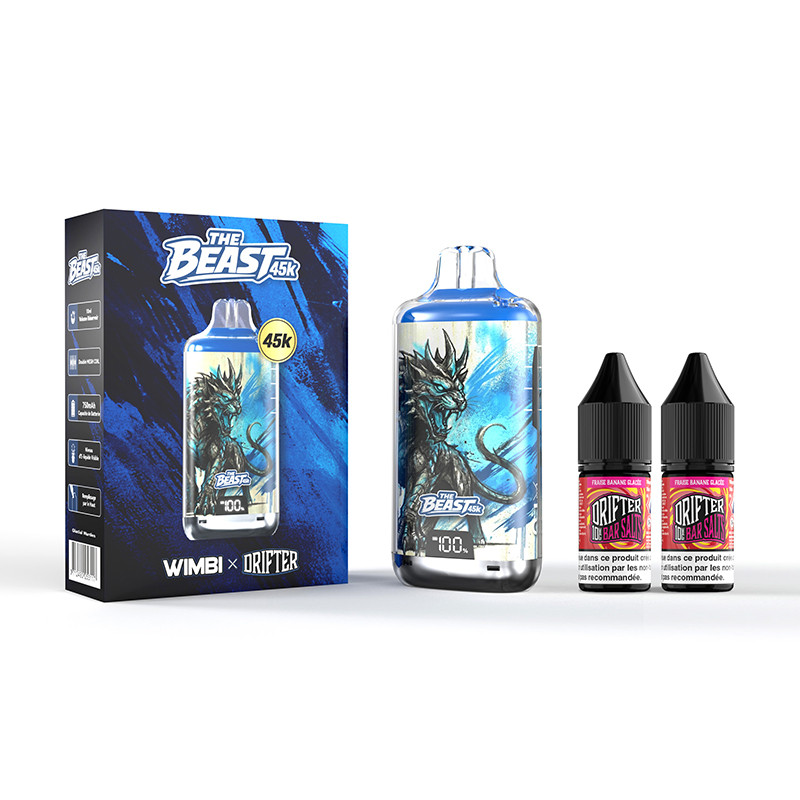 Puff The Beast 45K Glacial Warden 750mAh 20ml - Wimbi x Drifter