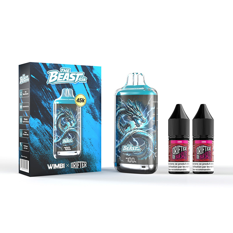 Puff The Beast 45K Glacial Warden 750mAh 20ml - Wimbi x Drifter