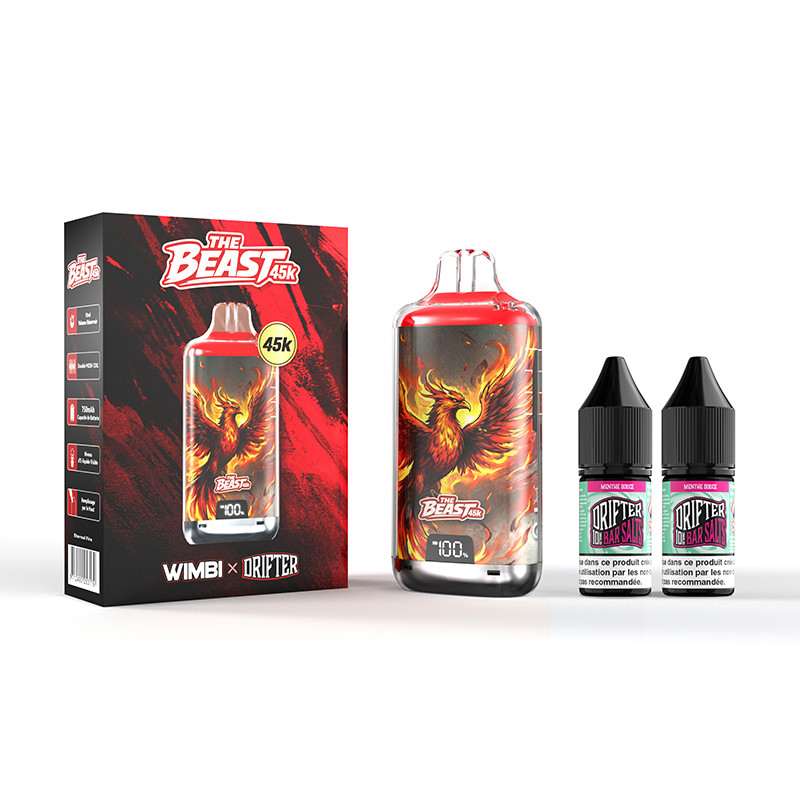 Puff The Beast 45K Eternal Fire 750mAh 20ml - Wimbi x Drifter