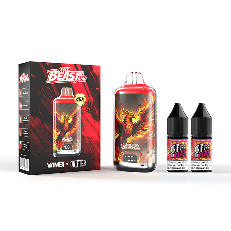 Puff The Beast 45K Eternal Fire 750mAh 20ml - Wimbi x Drifter