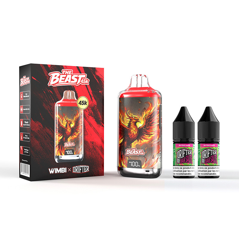 Puff The Beast 45K Eternal Fire 750mAh 20ml - Wimbi x Drifter
