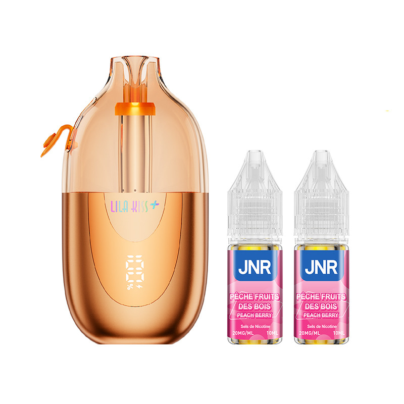 Puff Lila Kiss⁺ 46K+ 1000mAh 20ml - JNR