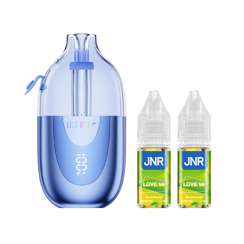 Puff Lila Kiss⁺ 46K+ 1000mAh 20ml - JNR