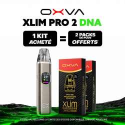Pack Offre - Kit Pod XLIM PRO 2 DNA 1300mAh - OXVA 1+2 pack de pods