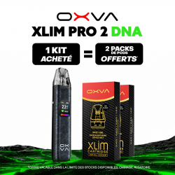 Pack Offre - Kit Pod XLIM PRO 2 DNA 1300mAh - OXVA 1+2 pack de pods