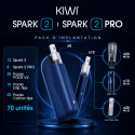 Pack Implantation Spark 2 - Kiwi Vapor