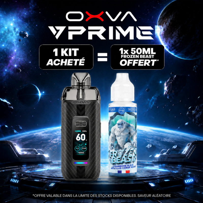 Pack Offre - Kit Pod VPrime 2600mAh - OXVA 1+1x50ml