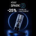 Pod de remplacement pour Kiwi Spark V2 2ml - Kiwi Vapor (pack de 3)