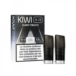 Pod pré-rempli Kiwi Air 2ml - Kiwi Vapor (pack de 2)