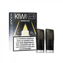 Pod pré-rempli Kiwi Air 2ml - Kiwi Vapor (pack de 2)