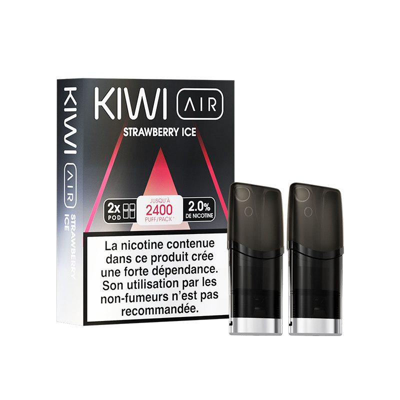 Pod pré-rempli Kiwi Air 2ml - Kiwi Vapor (pack de 2)