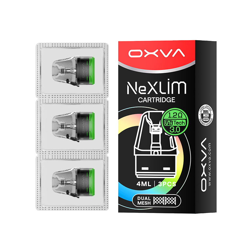 Pod de remplacement NeXLIM 4ML Unitech 3.0 - OXVA (pack de 3)