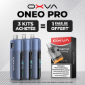 Pack Offre - Kit Pod ONEO Pro 2100mAh - OXVA 3+1 pack de cartouches