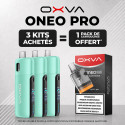 Pack Offre - Kit Pod ONEO Pro 2100mAh - OXVA 3+1 pack de cartouches