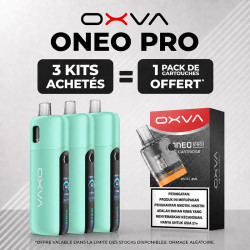 Pack Offre - Kit Pod ONEO Pro 2100mAh - OXVA 3+1 pack de cartouches