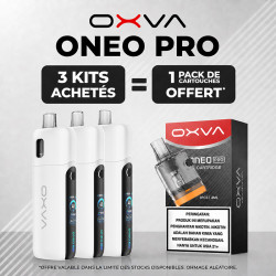 Pack Offre - Kit Pod ONEO Pro 2100mAh - OXVA 3+1 pack de cartouches