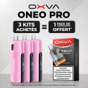 Pack Offre - Kit Pod ONEO Pro 2100mAh - OXVA 3+1 pack de cartouches