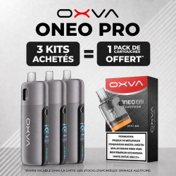 Pack Offre - Kit Pod ONEO Pro 2100mAh - OXVA 3+1 pack de cartouches
