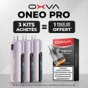 Pack Offre - Kit Pod ONEO Pro 2100mAh - OXVA 3+1 pack de cartouches