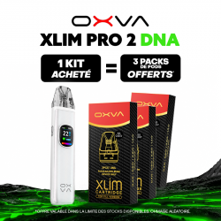 Pack Offre - Kit Pod XLIM PRO 2 DNA 1300mAh - OXVA 1+3 pack de pods
