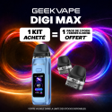 Pack Offre - Kit Pod Digi Max 3000mAh - Geekvape 1+1 pack de cartouches