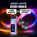Pack Offre - Kit Pod Digi Max 3000mAh - Geekvape 1+1 pack de cartouches