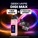 Pack Offre - Kit Pod Digi Max 3000mAh - Geekvape 1+1 pack de cartouches