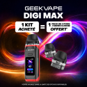 Pack Offre - Kit Pod Digi Max 3000mAh - Geekvape 1+1 pack de cartouches